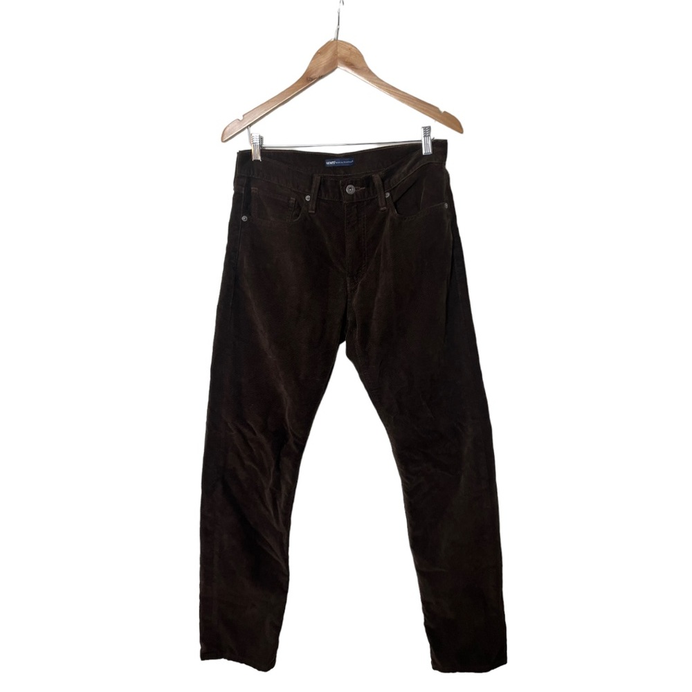 Levi’s 502 Big E Made & Crafted Brown Corduroy Pants 31 X 31
